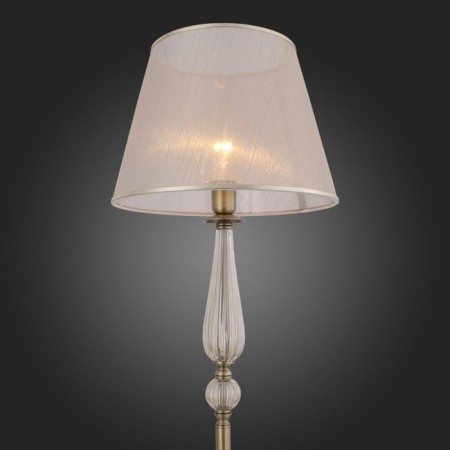 Floor lamp EVOLUCE. SL185.305.01. Grazia. 1x40 watts, E14, 38x38x151.1 cm, bronze color, transparent-3