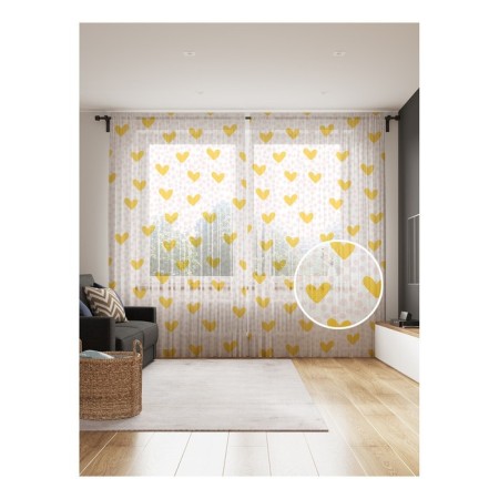Photo "Yellow hearts", size 145x265 cm, 2 pcs