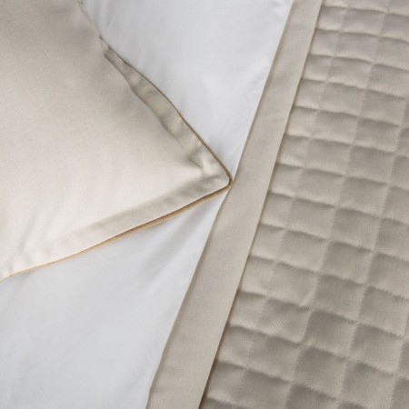 Set "Ibiza": a bedspread 160 x 220 cm, pillowcase 40 x 40 cm - 2 pcs, color cream-3