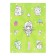 A set of stickers-paint "Anime" Green, 3 sheets, A5