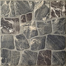 Vilio porcelain tile dark-gray relief 29,8x29.8 (in packaging 1.065 m2)