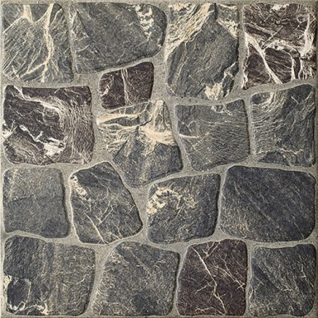 Vilio porcelain tile dark-gray relief 29,8x29.8 (in packaging 1.065 m2)