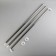 Bathroom cornice P-shaped, 90 × 90 × 90 cm, stainless steel