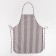 Kitchen set "Dolyana": a selection of 17x17 cm, mittens 26x16 cm, apron 60x80 cm, coffee color, 100% p/e