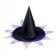 Carnival hat "Tapers", rn. 56-58 cm, purple color