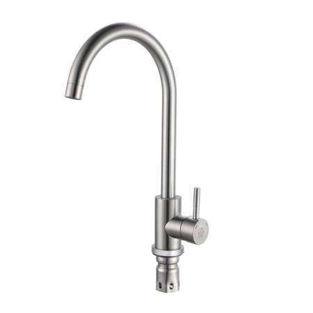 Kitchen mixer "RMS" SUS124-017FL, 35 mm cartridge, stainless steel, satin