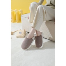Arya Home Bruulle slippers, size 44-45 cappuccino