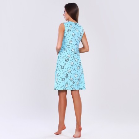 Night shirt for nursing, menthol, size 46-1
