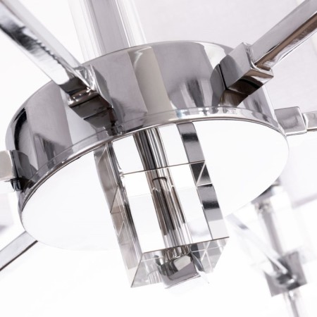 North chandelier, 6x60W E14, color chrome-2