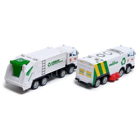 Set of game "City Services" with containers for sorting and cards-2
