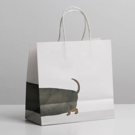 Gift package, packaging, “Pies”, 22 x 22 x 11 cm-1