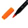 A set of professional markers 36 pieces, two -sided, in a plastic pencil with a handle, 36 colors