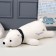 Soft toy-podushka "Bear", 60 cm, white color