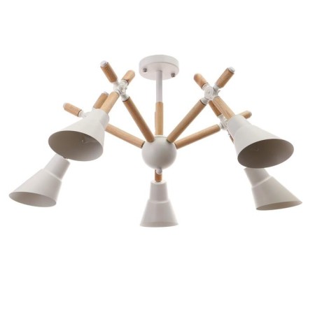 Chandelier 1060/5wt e27 60W white 73x73x60 cm