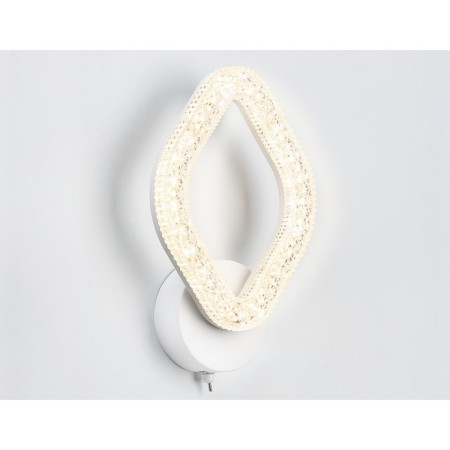 LED lamp wall-mounted with a switch on the Ambrella Light, Original, FA3931, LED, 20 W, 1500LUM, 3000-6400K, white color.-4