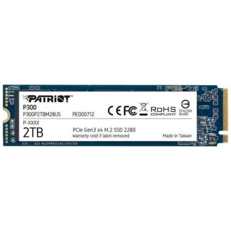SSD Patriot M.2 P300 2048 GB PCIE P300P2TBM28