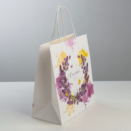 Gift craft, packaging, “Happiness in every minute”, 22 x 25 x 12 cm-1