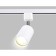 Single -phase track lamp ambrella track system GL5121, GU10, white color