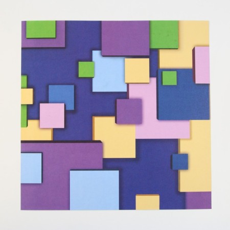 A set of paper for scrapbooking "Bright geometry", 12 sheets, 30.5 x 30.5 cm, 180 g/m²-23