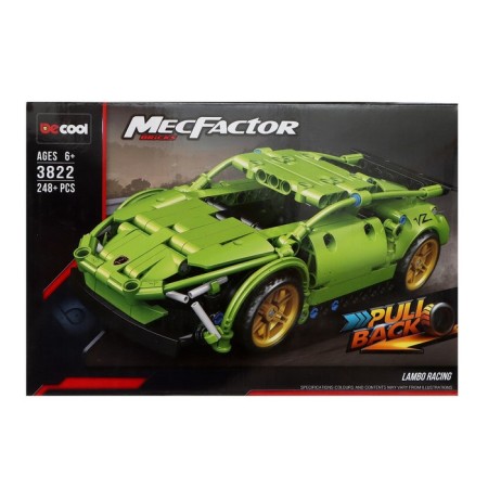 Designer Raced machine Decool Mechetor, Inertia, 248 parts, 6+-5
