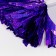 Pompom 1pc, color violet holography