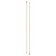 Sleeps are straight, bamboo, 3.0 mm/33cm, 2 pcs