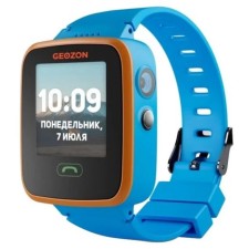 GEOZON AQUA 1.44 smart watch, IPS, IP67, Glonass, GPS, Wi-Fi, Android, iOS, Blue