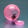 Ball for rodents "Pigger", 12 cm, pink