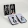 Manicure set “Care”, 6 items, in a case, in PVC - box, color gray color