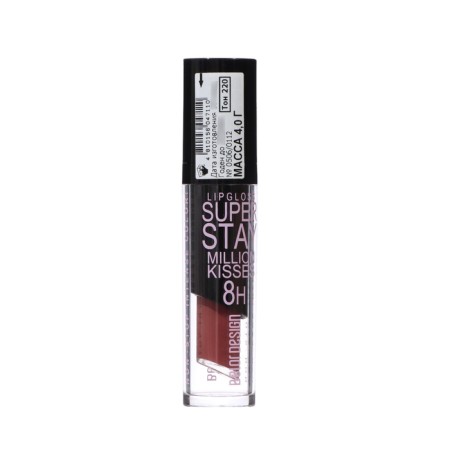 Super -resistant lip gloss Million Kisses, Belordesign, Tone 220-2