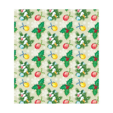Set of napkins for setting the table "Christmas balls and Christmas star", rectangular, size 32x46 cm, 4 pcs-1