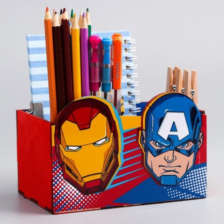 Organizer for the office, 15x10x8 cm, Avengers-4