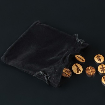 Runes for fortune telling "Icelandic", 24pcs, Book-2
