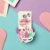 Hair elastic band "Baby" (set 2 pcs) Unicorn tenderness, 3 cm, lilac