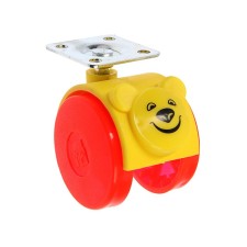 Furniture wheel, d = 50 mm, on the site, children's