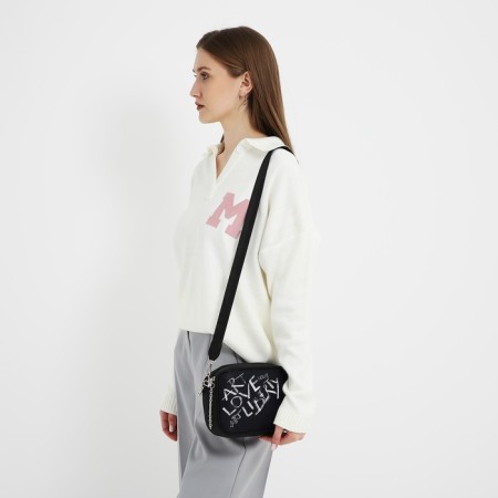 Bag Youth Textile Art, 19*14*6 cm, black color-8