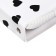 Notebook on rings of 80 sheets in the Black & White cage, with a shift block, a solid cover, glossy lamination, block 60 g/m2