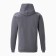 Male sweatshirt was laid down, dark gray color, size 54
