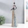 Souvenir Polystone "African with a jug in an outfit under the zebra" 45x13.8x10.5 cm