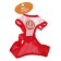 The train is adjustable breathing, reflective, size L (Osh+OG 92-125 cm), red