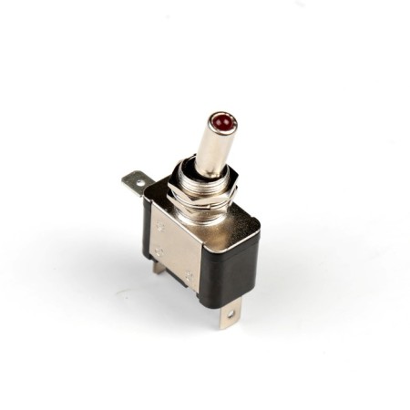 Toggle switch, without lid with LED backlighting, mix-3