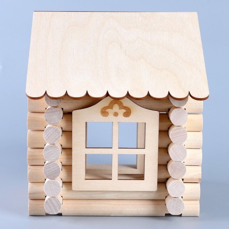 Designer "Collect a house from logs No. 2"-1