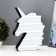 Night Participant "Unicorn" LED English, numbers, from batteries/USB 27.5x20x5 cm Risalux