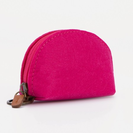Women's wallet with lightning, pink color