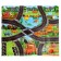 Game set "Dinopark", 4 cars, rug