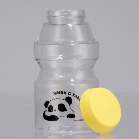 Water bottle "Live with a smile", 480 ml-2