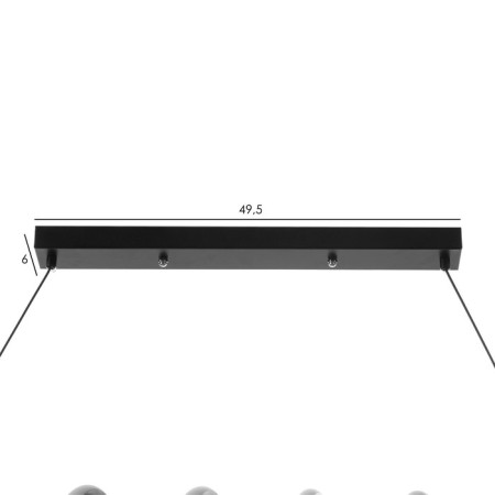 Lamp with PDD "Aksel" LED 120W 3000-6000K Black 90x25x18 cm-6