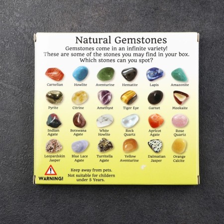 Collection of minerals, 20 pcs, 13x12 cm-4