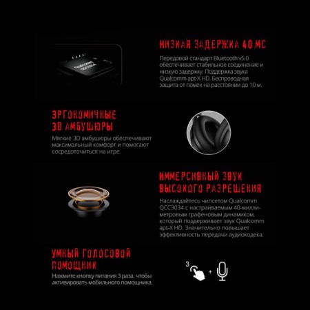 Headphones with A4Tech Bloody M320 Microphone Black 1.5m Monitor BT Belck (M320 Black)-3