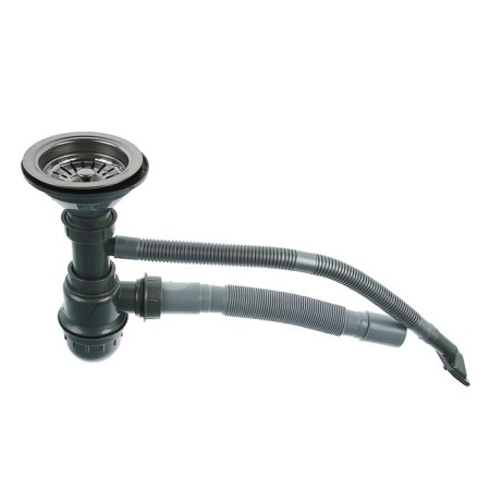 Kitchen car wash accoon AC6080, overhead, left, thickness 0.6 mm, 800x600x165 mm, decor-3